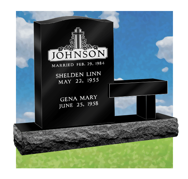 Granite monubench memorial